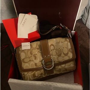 Brown Coach purse